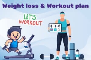 Weight loss and workout plan